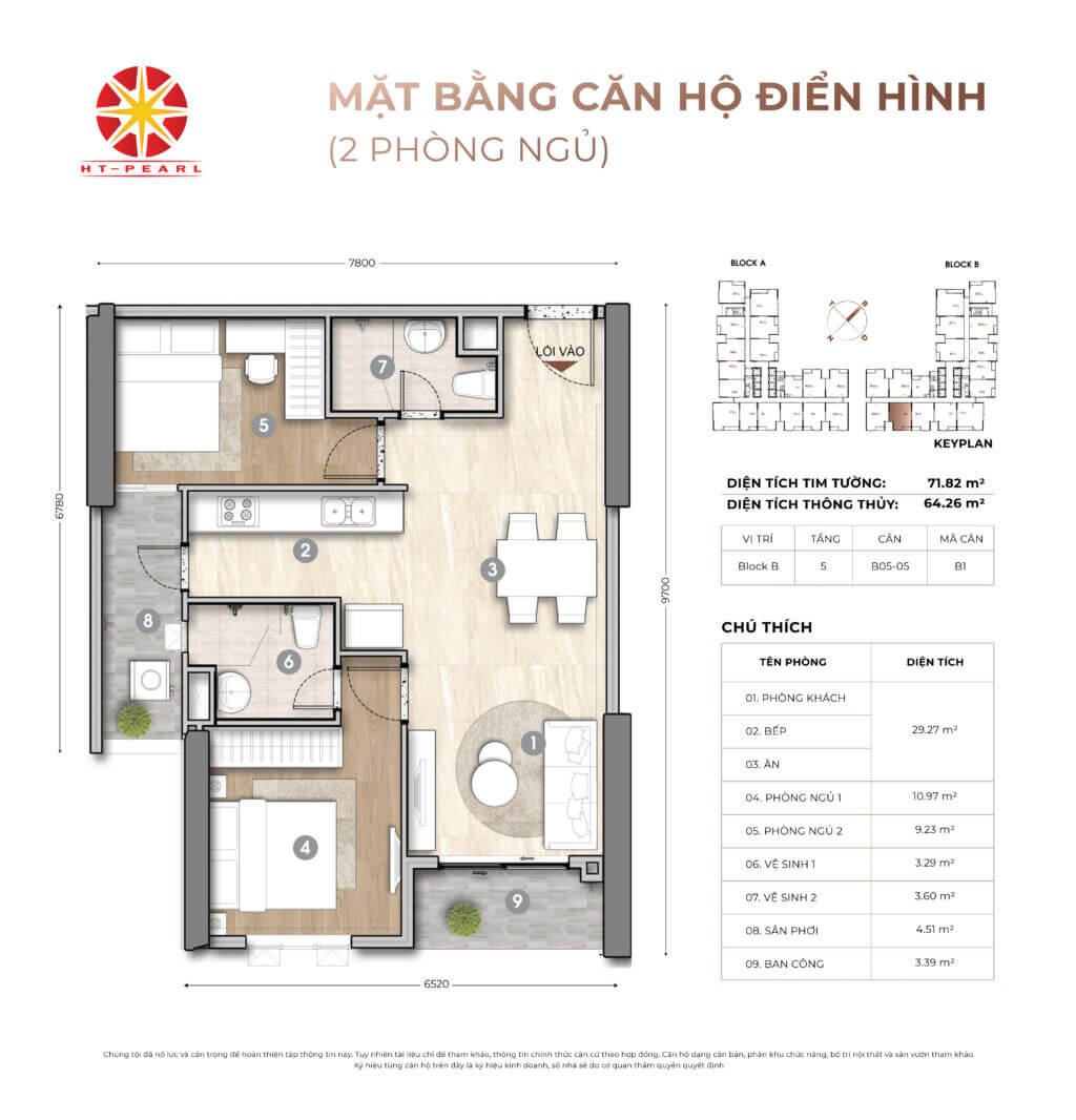 Loại 2PN 2WC