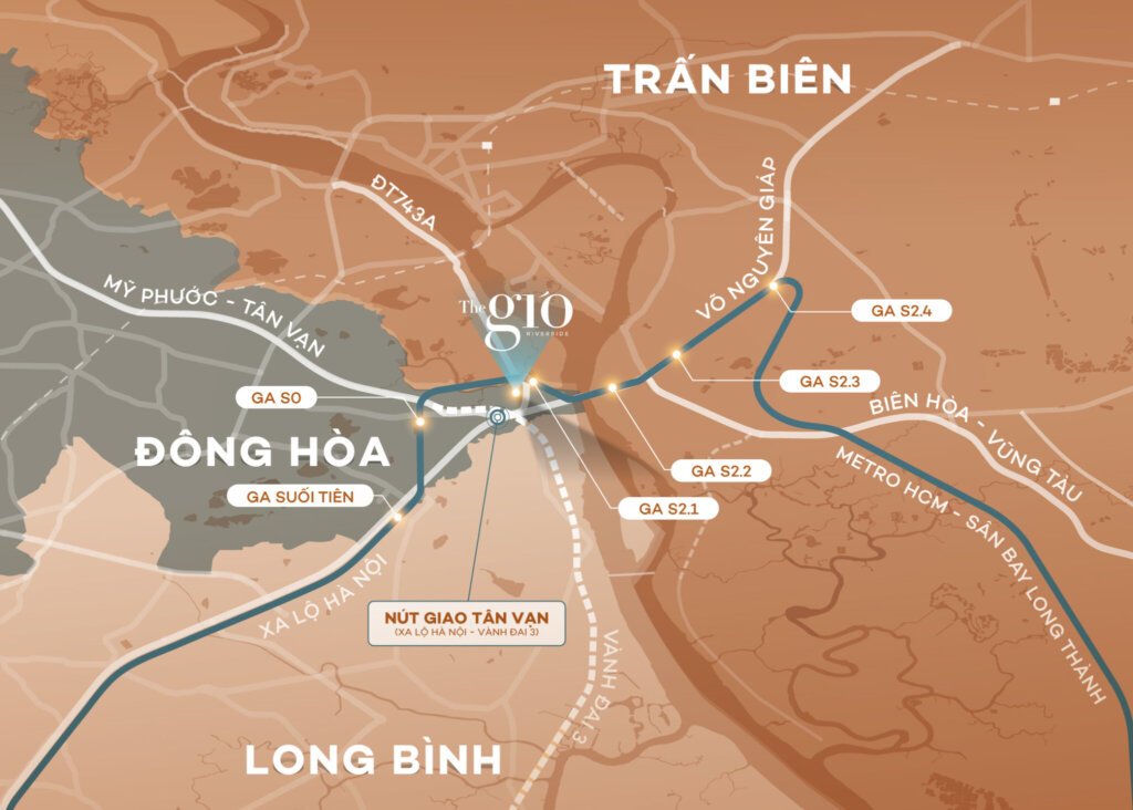 Lợi thế của The Gió Riverside sau khi Dĩ An sáp nhập TP HCM